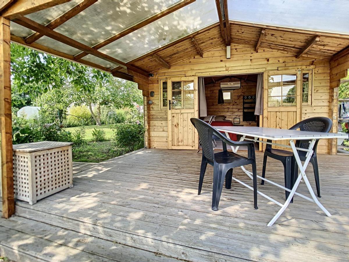 Le Chalet Des Hortillonnages Amiens Bagian luar foto