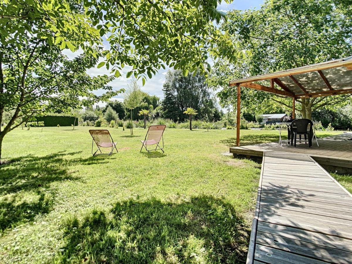 Le Chalet Des Hortillonnages Amiens Bagian luar foto
