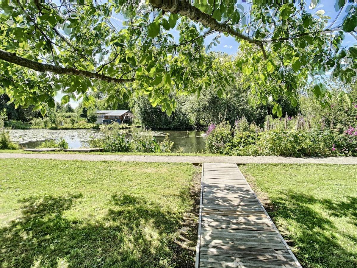 Le Chalet Des Hortillonnages Amiens Bagian luar foto