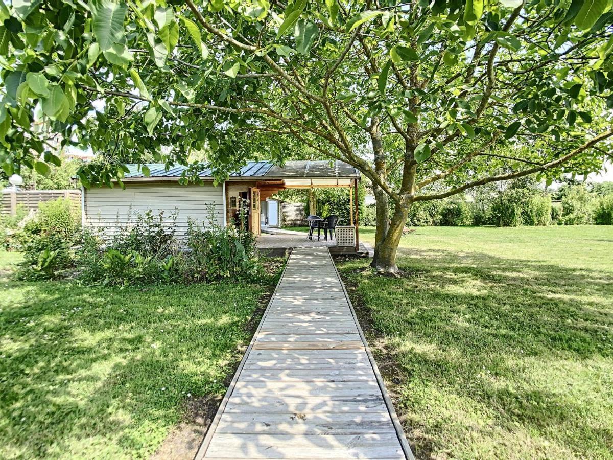 Le Chalet Des Hortillonnages Amiens Bagian luar foto
