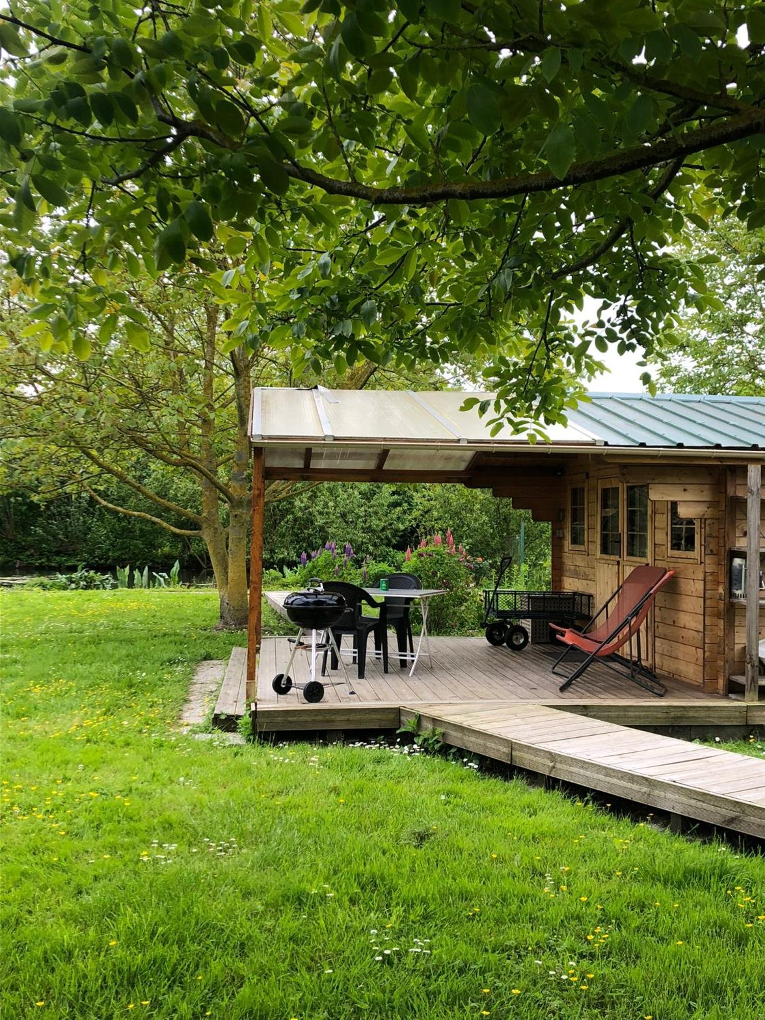 Le Chalet Des Hortillonnages Amiens Bagian luar foto
