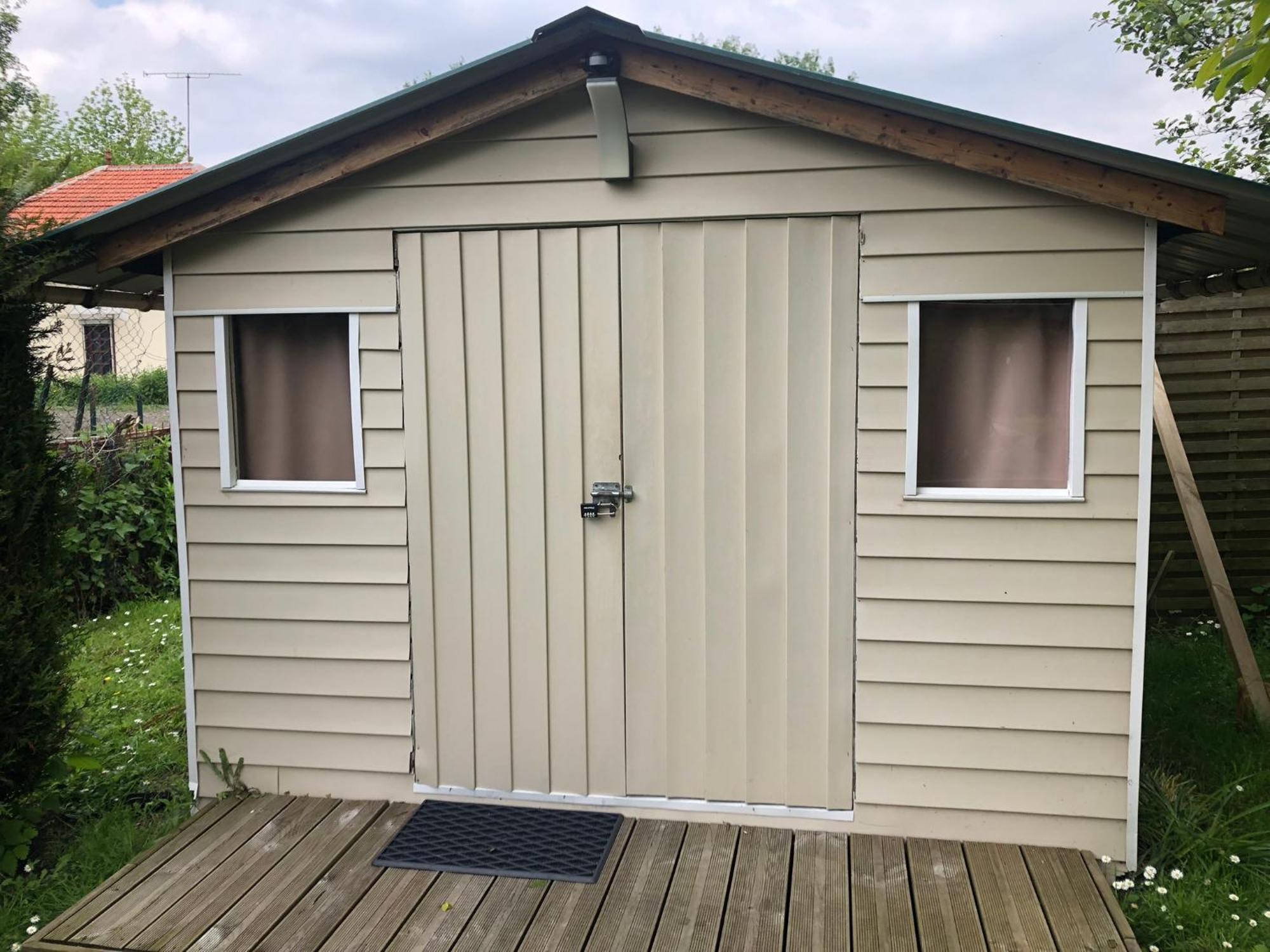 Le Chalet Des Hortillonnages Amiens Bagian luar foto