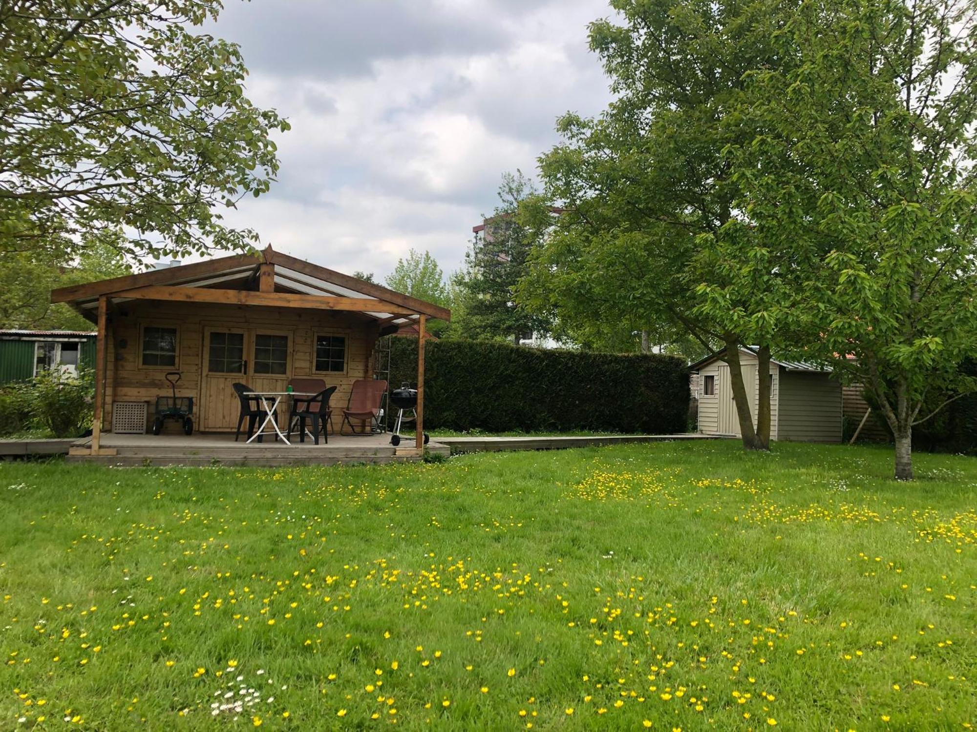 Le Chalet Des Hortillonnages Amiens Bagian luar foto