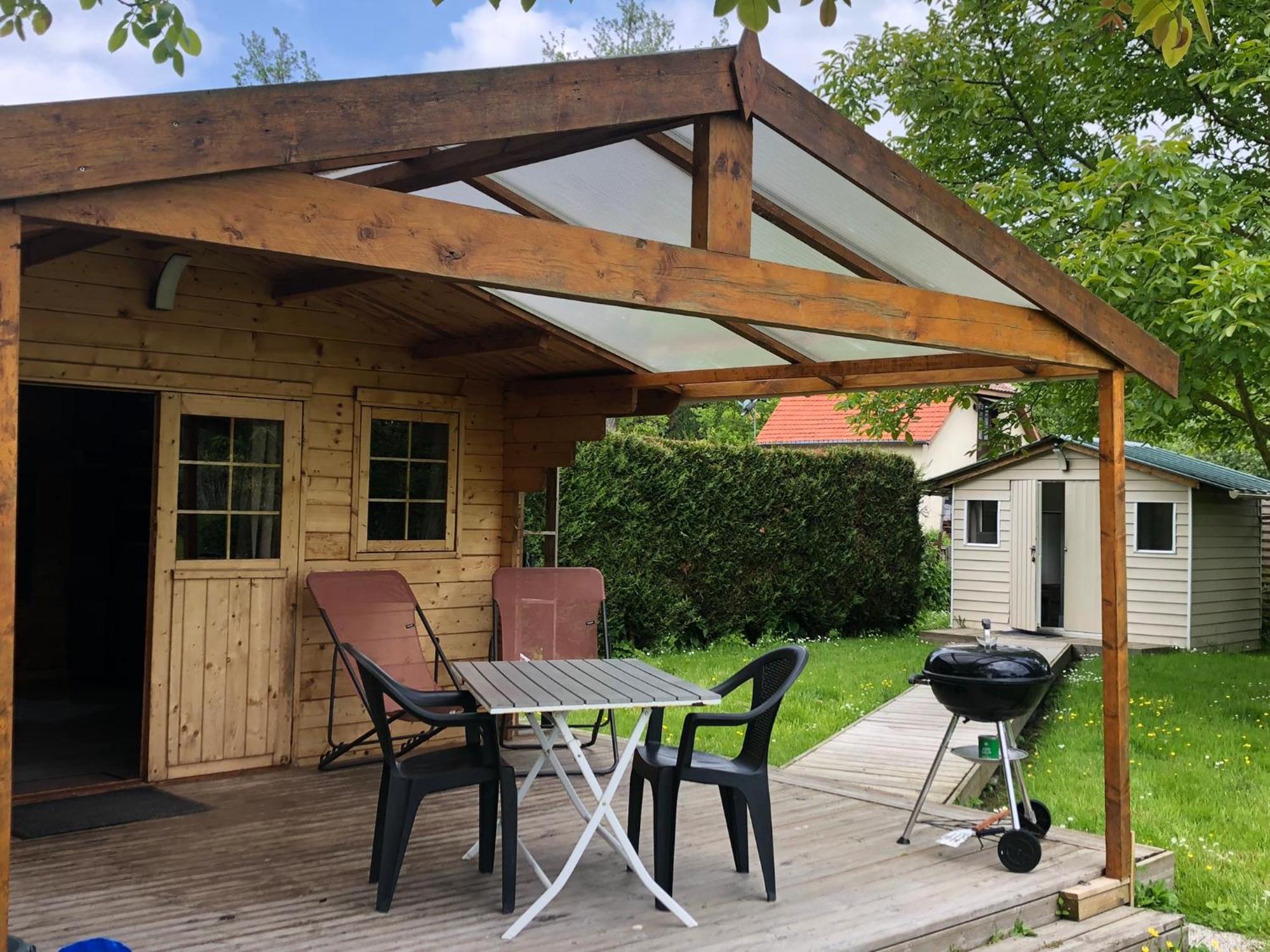 Le Chalet Des Hortillonnages Amiens Bagian luar foto