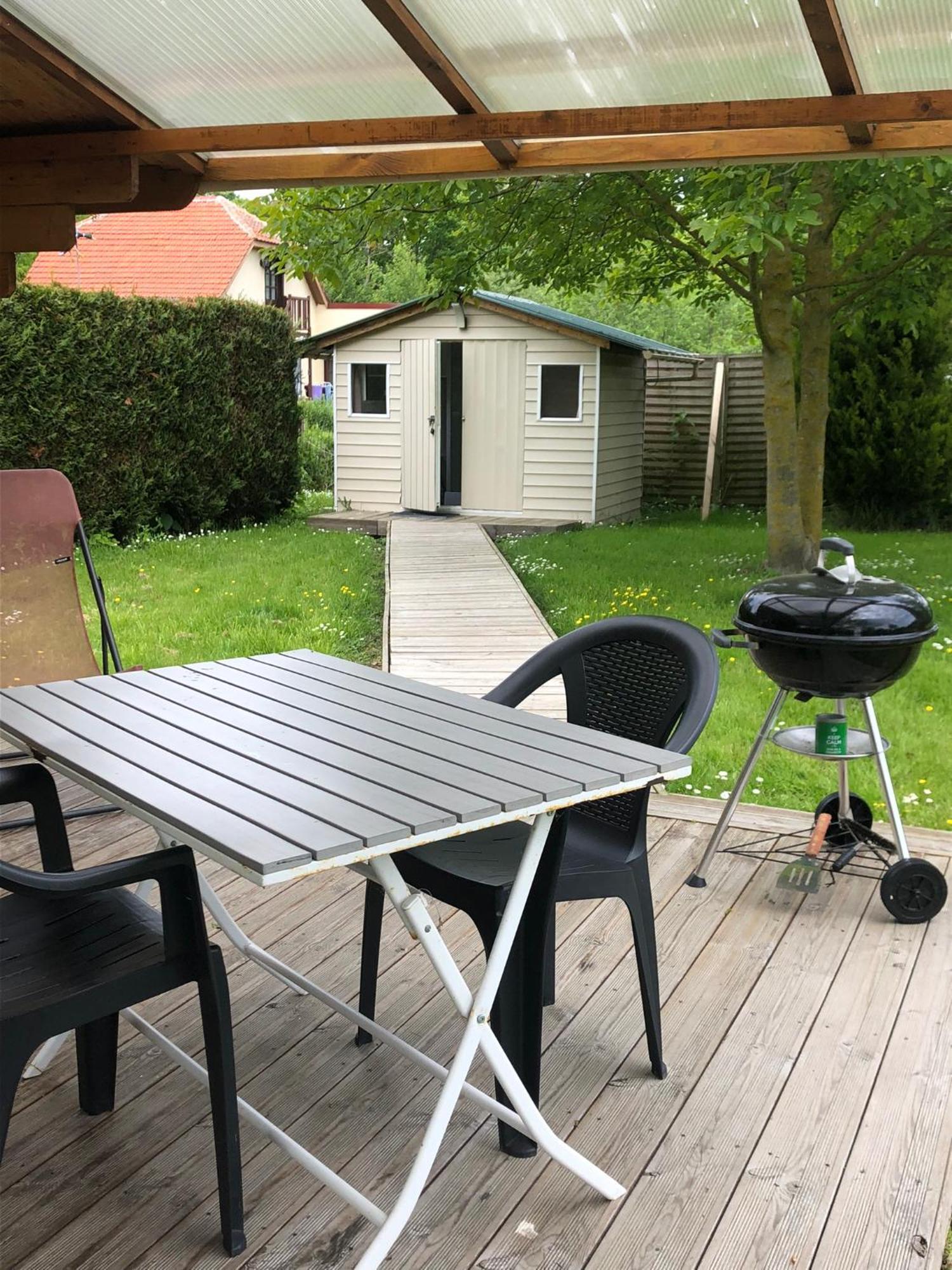 Le Chalet Des Hortillonnages Amiens Bagian luar foto